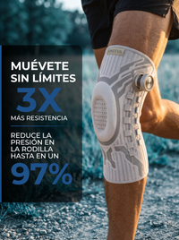 Kneeva: 3x más resistencia y hasta un 97% menos de presión en la rodilla